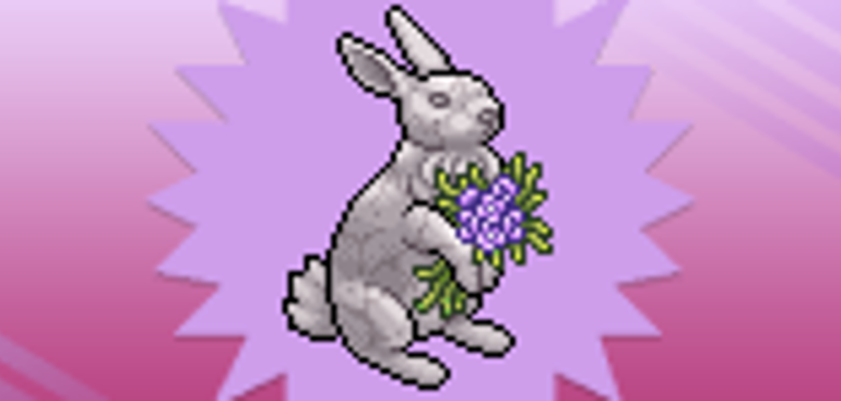 Novo mobi: Escultura de Coelho!